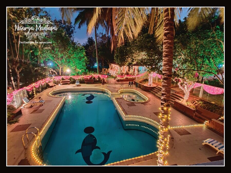 Nisarga Mantapa Pool Area
