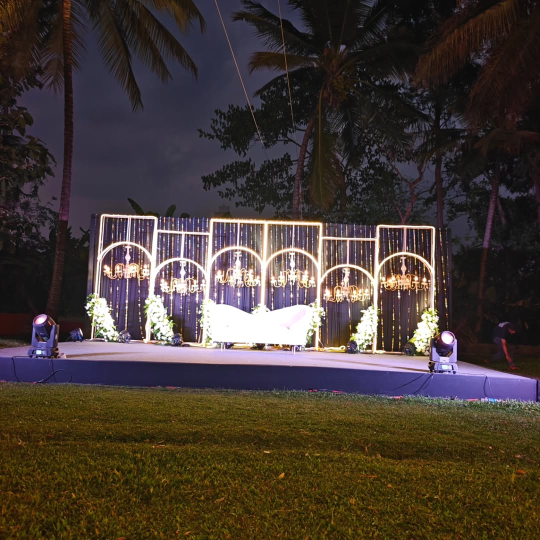 10000 sqft Wedding Lawn at Nisarga Mantapa
